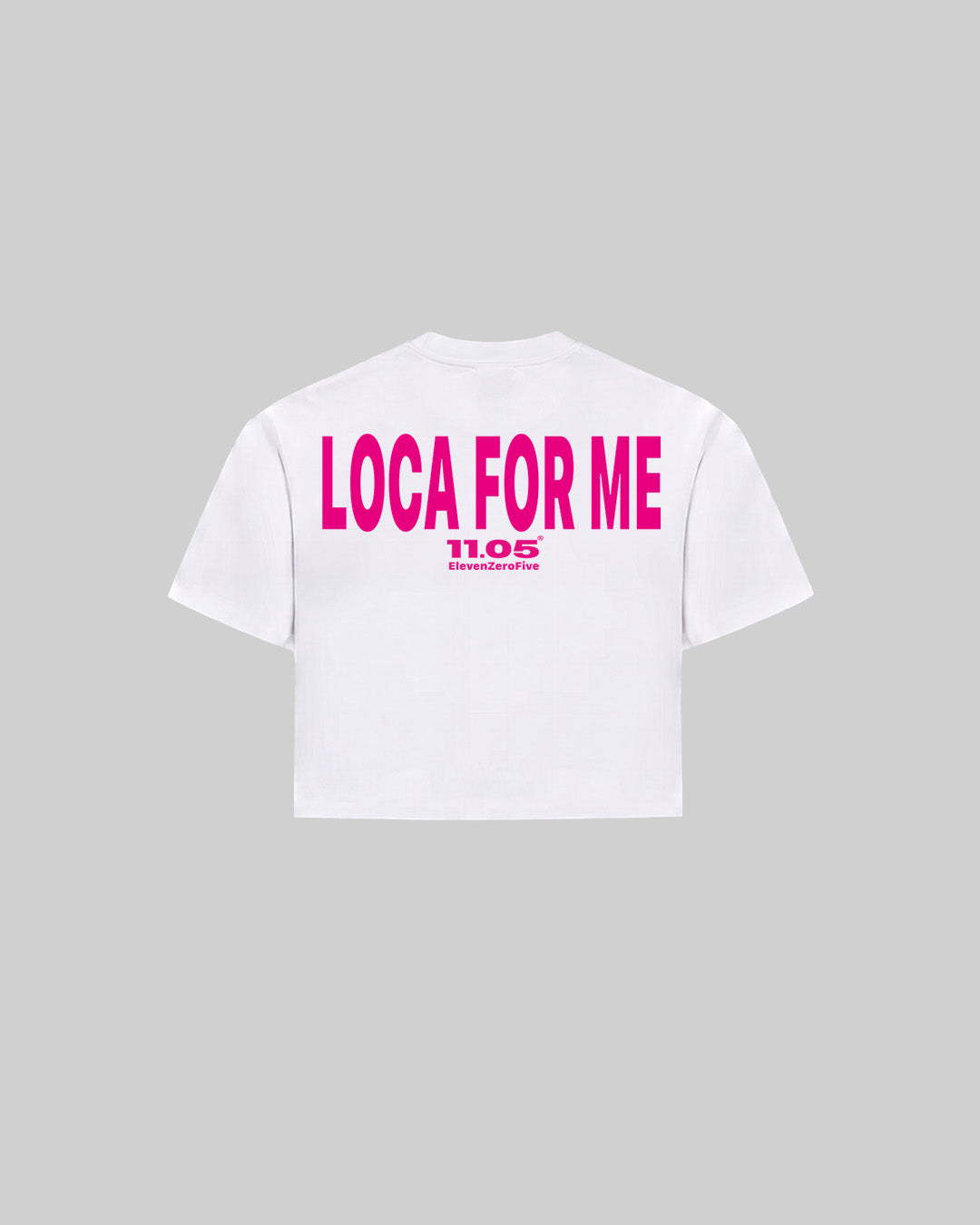 "LOCA FOR ME" Women's TOP, 280 GSM organic cotton, made in Italy