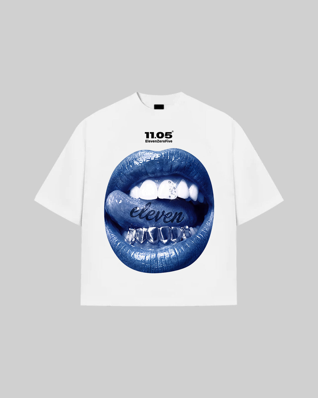 "Blue Grillz" T-Shirt, 280 GSM organic cotton, made in Italy