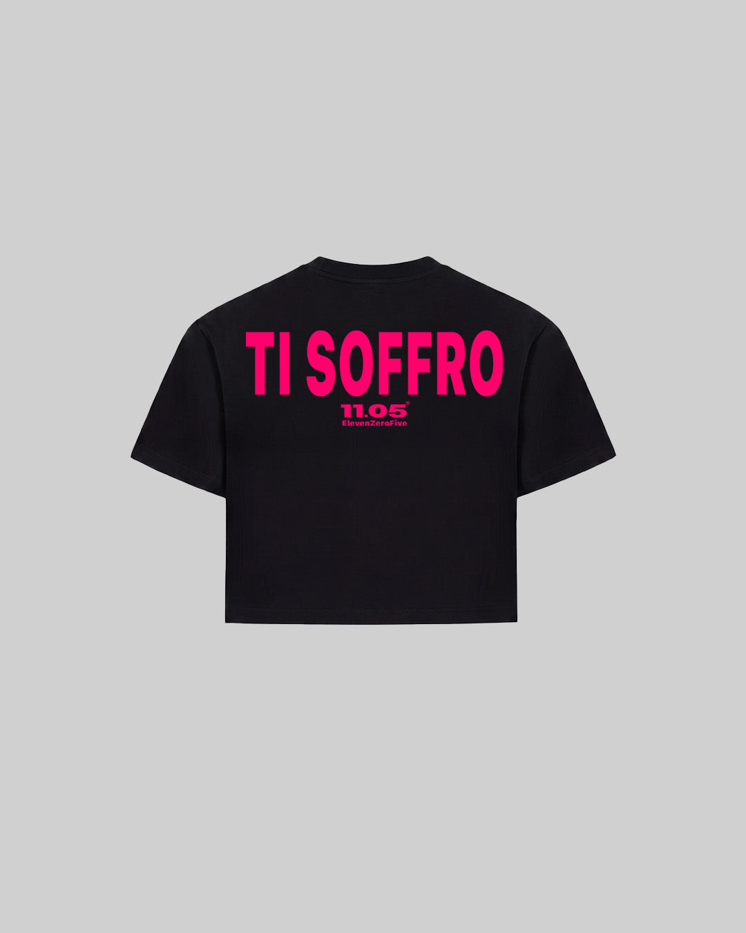 "TI SOFFRO" Fucsia | Women's TOP, 280 GSM organic cotton, made in Italy