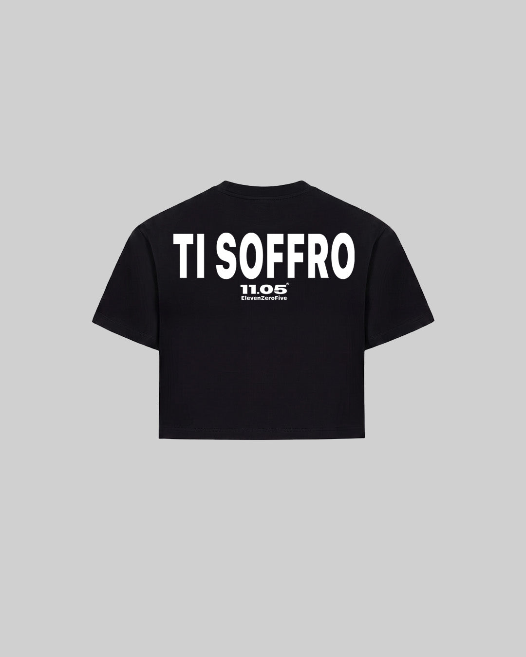 "TI SOFFRO" Women's TOP, 280 GSM organic cotton, made in Italy
