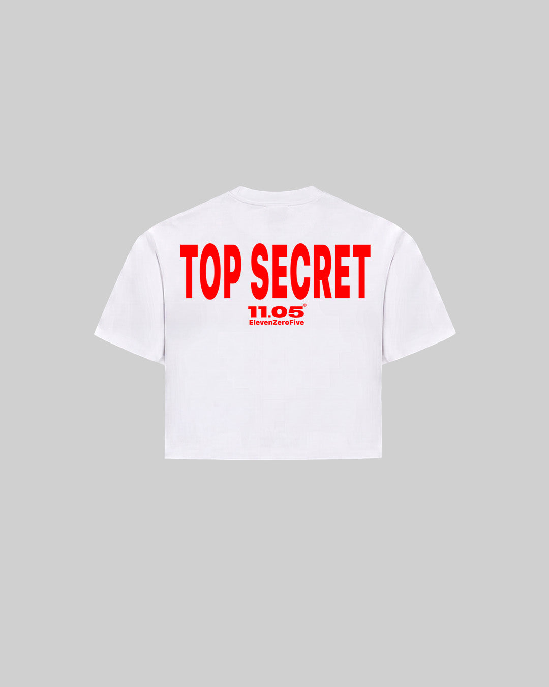"TOP SECRET" Women's TOP, 280 GSM organic cotton, made in Italy