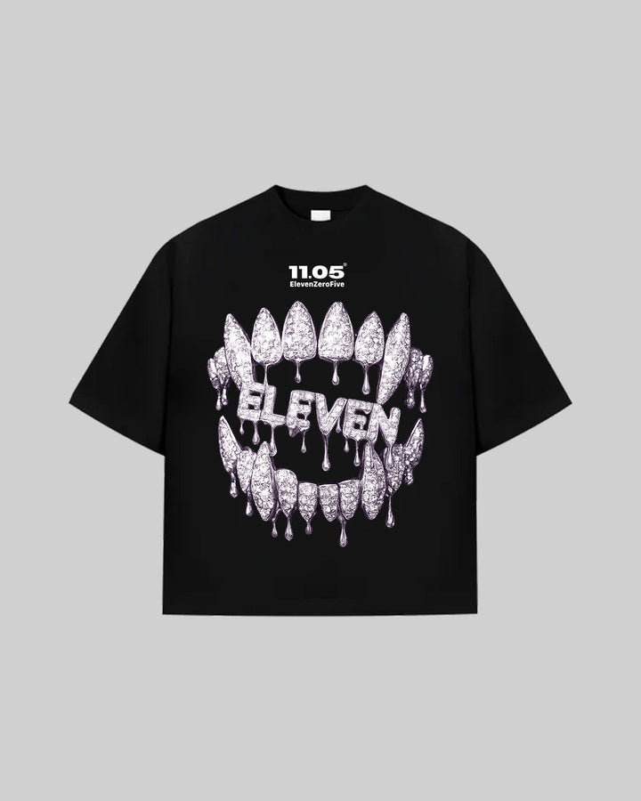 "Eleven Grillz" T-Shirt, 280 GSM organic cotton, made in Italy