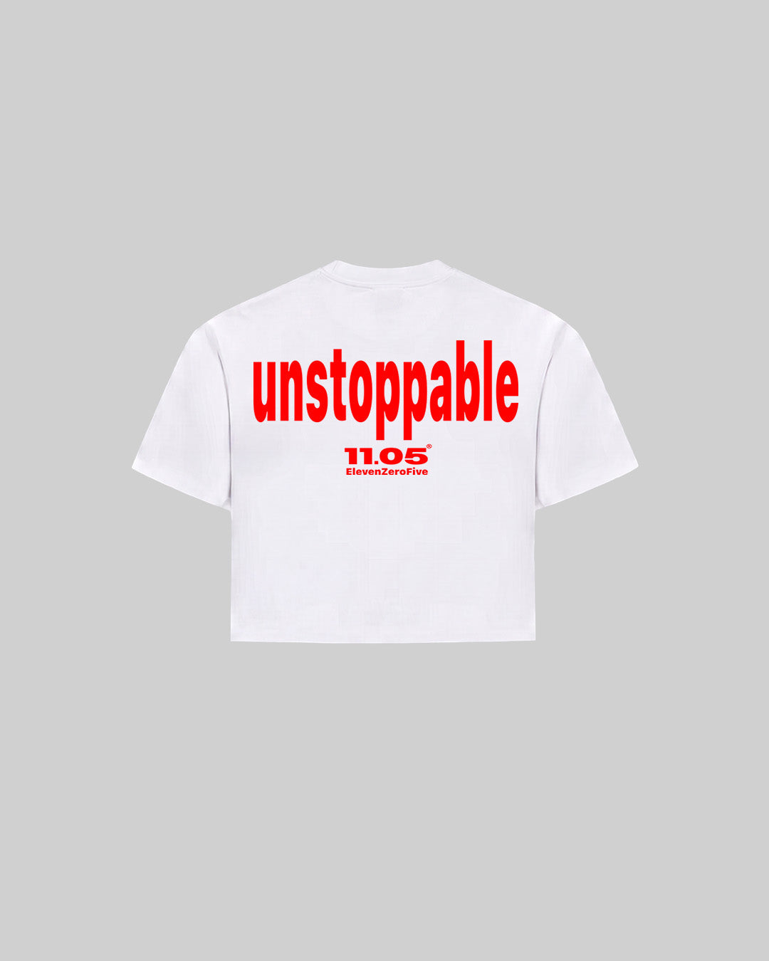 "UNSTOPPABLE" Women's TOP, 280 GSM organic cotton, made in Italy
