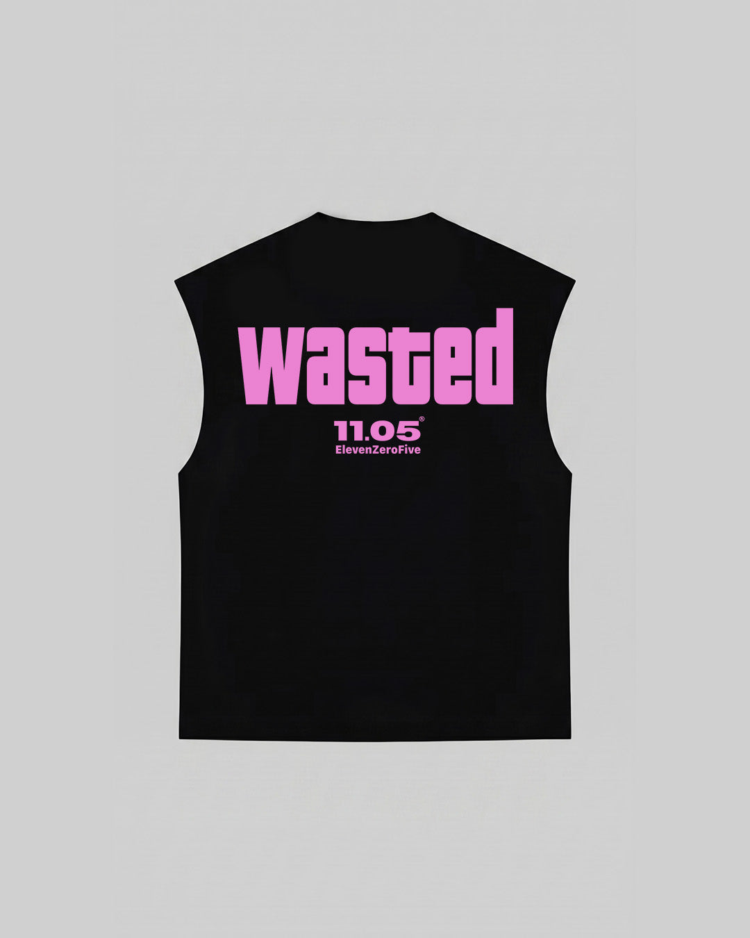 "WASTED" Tank Top | ROSE EDITION, 280 GSM organic cotton, made in Italy