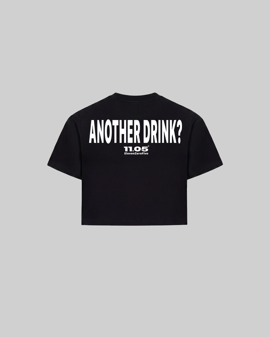 "ANOTHER DRINK" Women's TOP, 280 GSM organic cotton, made in Italy