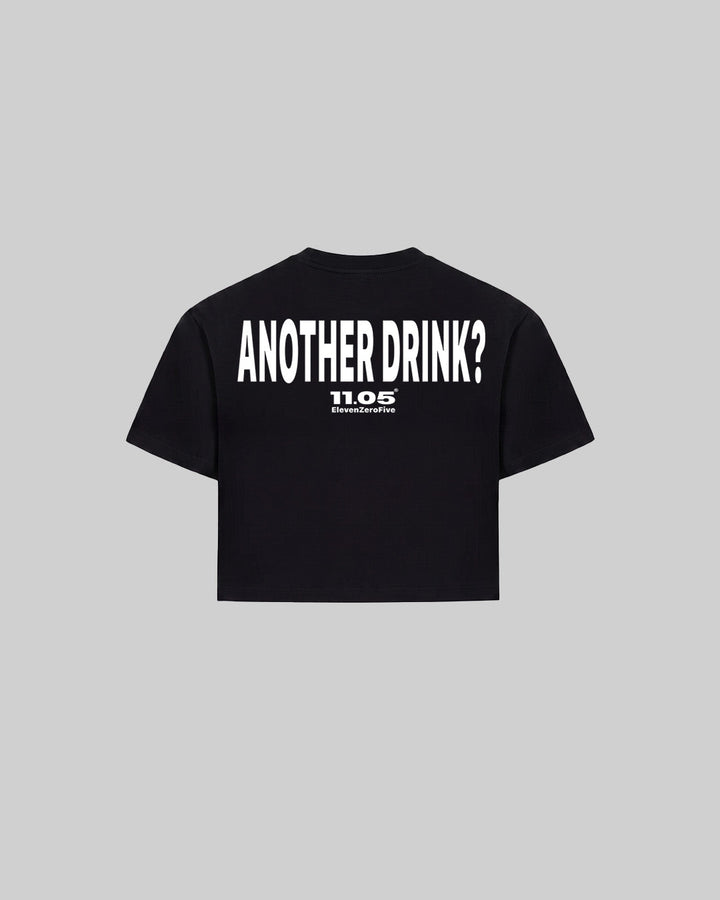 "ANOTHER DRINK" Women's TOP, 280 GSM organic cotton, made in Italy