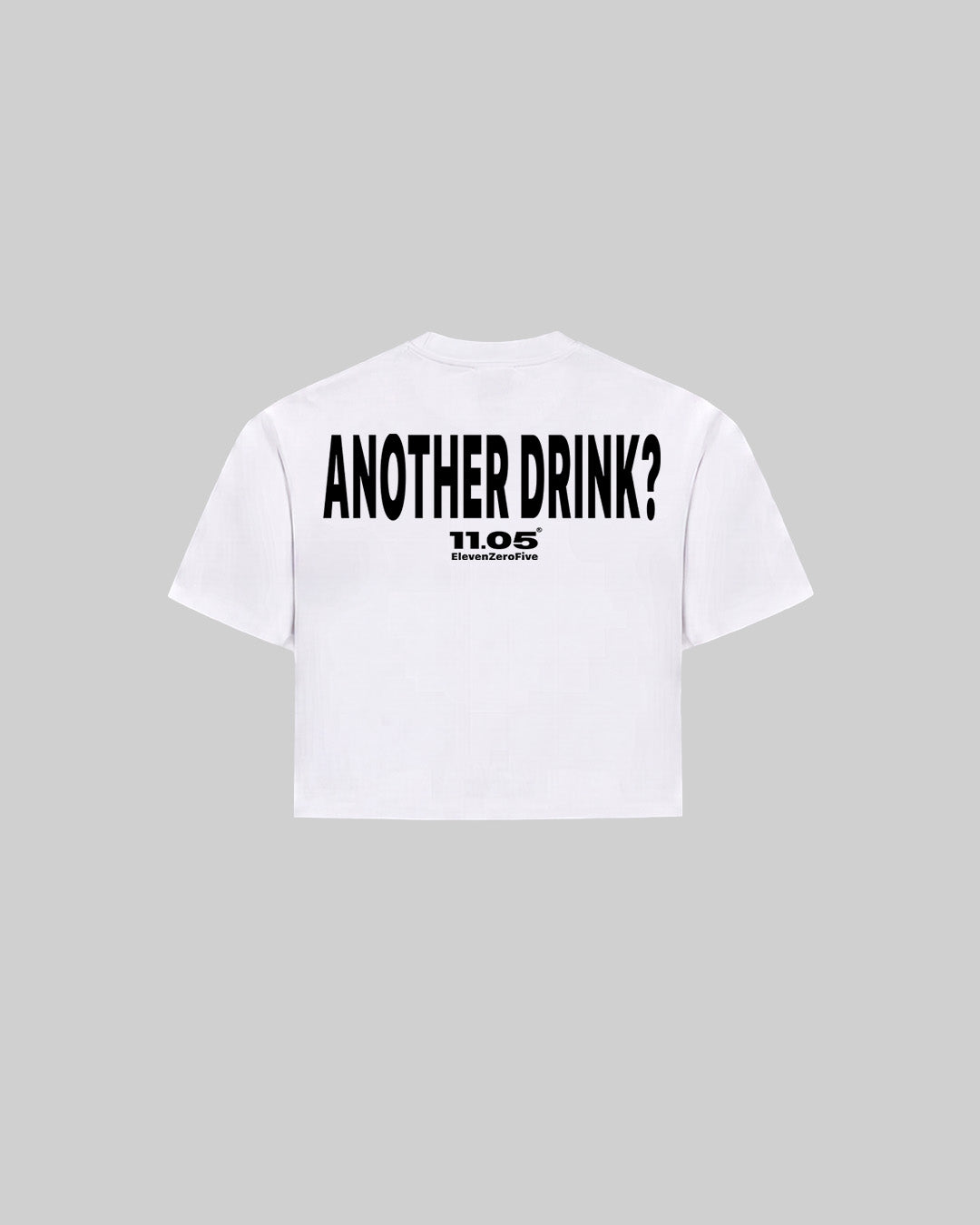 "ANOTHER DRINK" Women's TOP, 280 GSM organic cotton, made in Italy