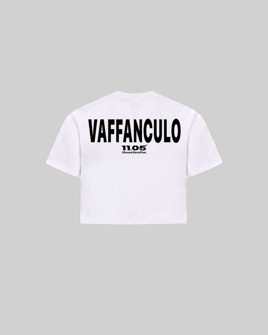 "VAFFANCULO" Women's TOP, 280 GSM organic cotton, made in Italy
