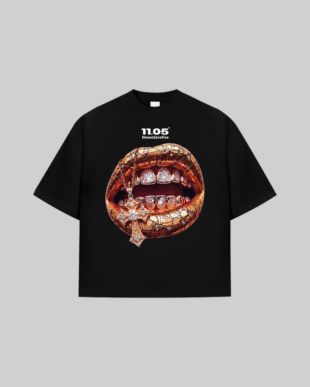 "GOLD BLESSED" T-Shirt, 280 GSM organic cotton, made in Italy