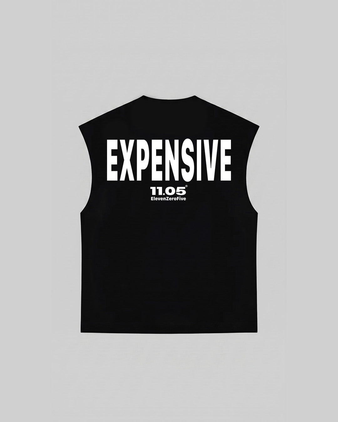"EXPENSIVE" Tank Top, 280 GSM organic cotton, made in Italy