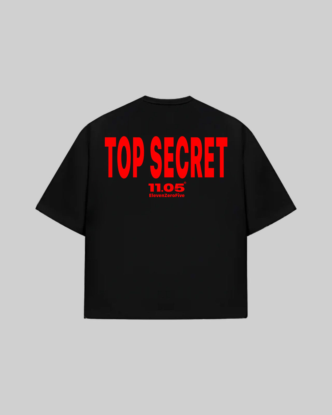 "TOP SECRET" T-Shirt, 280 GSM organic cotton, made in Italy