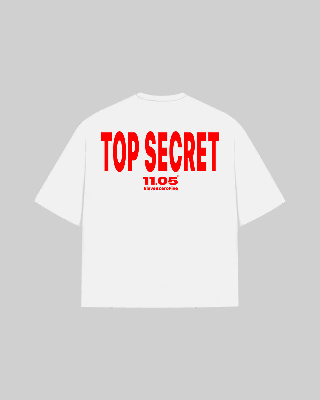 "TOP SECRET" T-Shirt, 280 GSM organic cotton, made in Italy