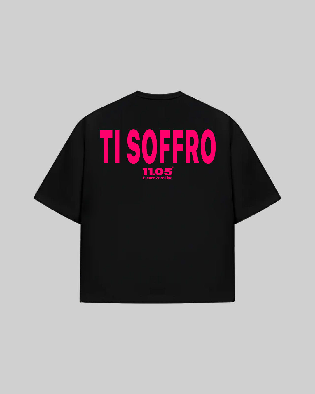 "TI SOFFRO" T-Shirt, 280 GSM organic cotton, made in Italy