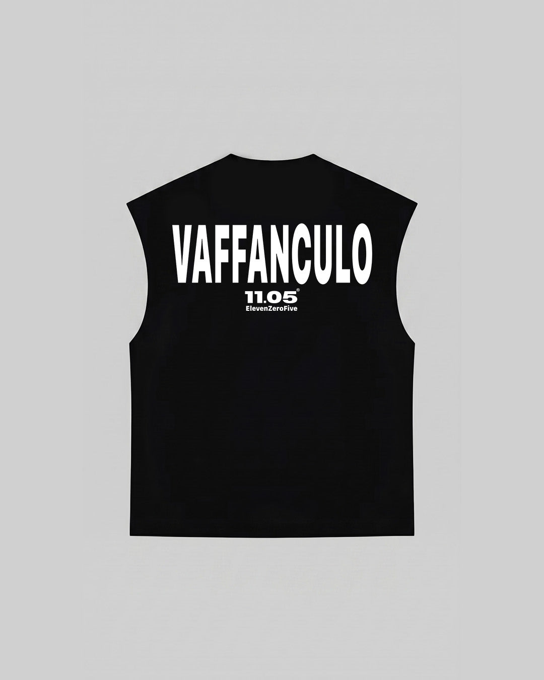 "VAFFANCULO" Tank Top, 280 GSM organic cotton, made in Italy
