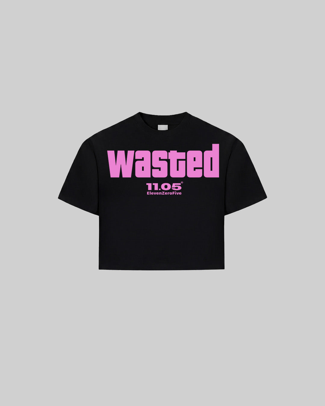 "WASTED" Women's TOP | ROSE EDITION, 280 GSM organic cotton, made in Italy
