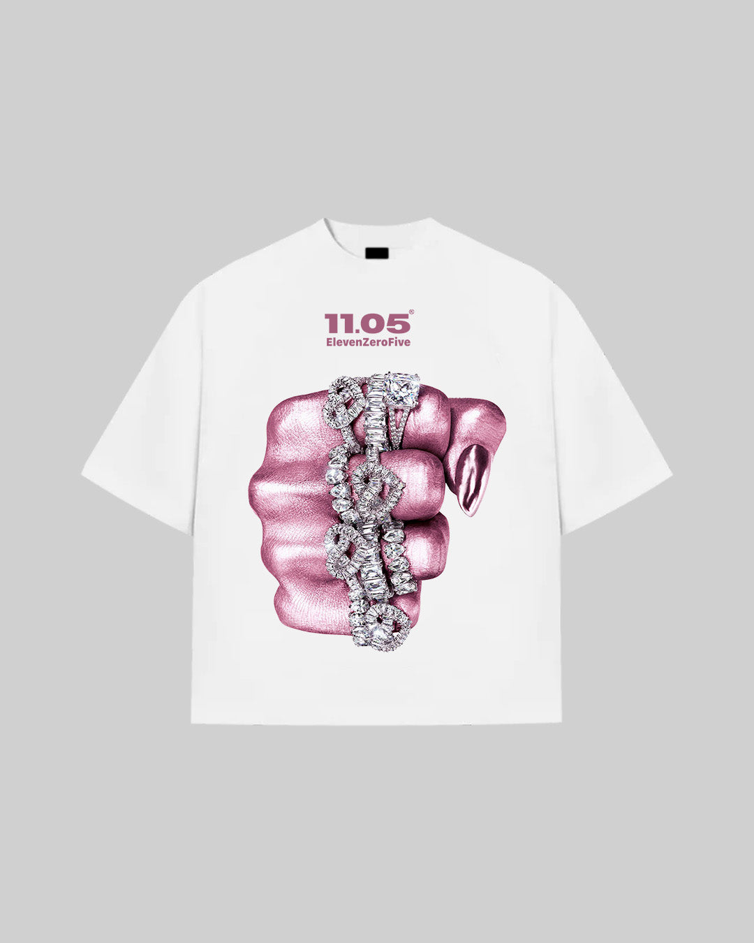 "FROZEN HOLD" T-Shirt, 280 GSM organic cotton, made in Italy