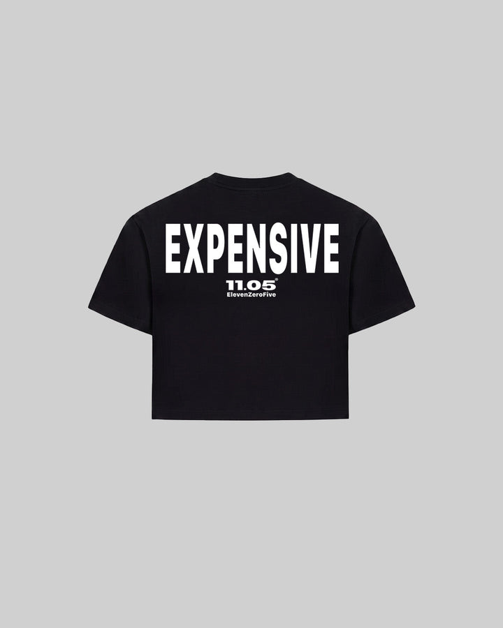 "EXPENSIVE" Women's TOP, 280 GSM organic cotton, made in Italy
