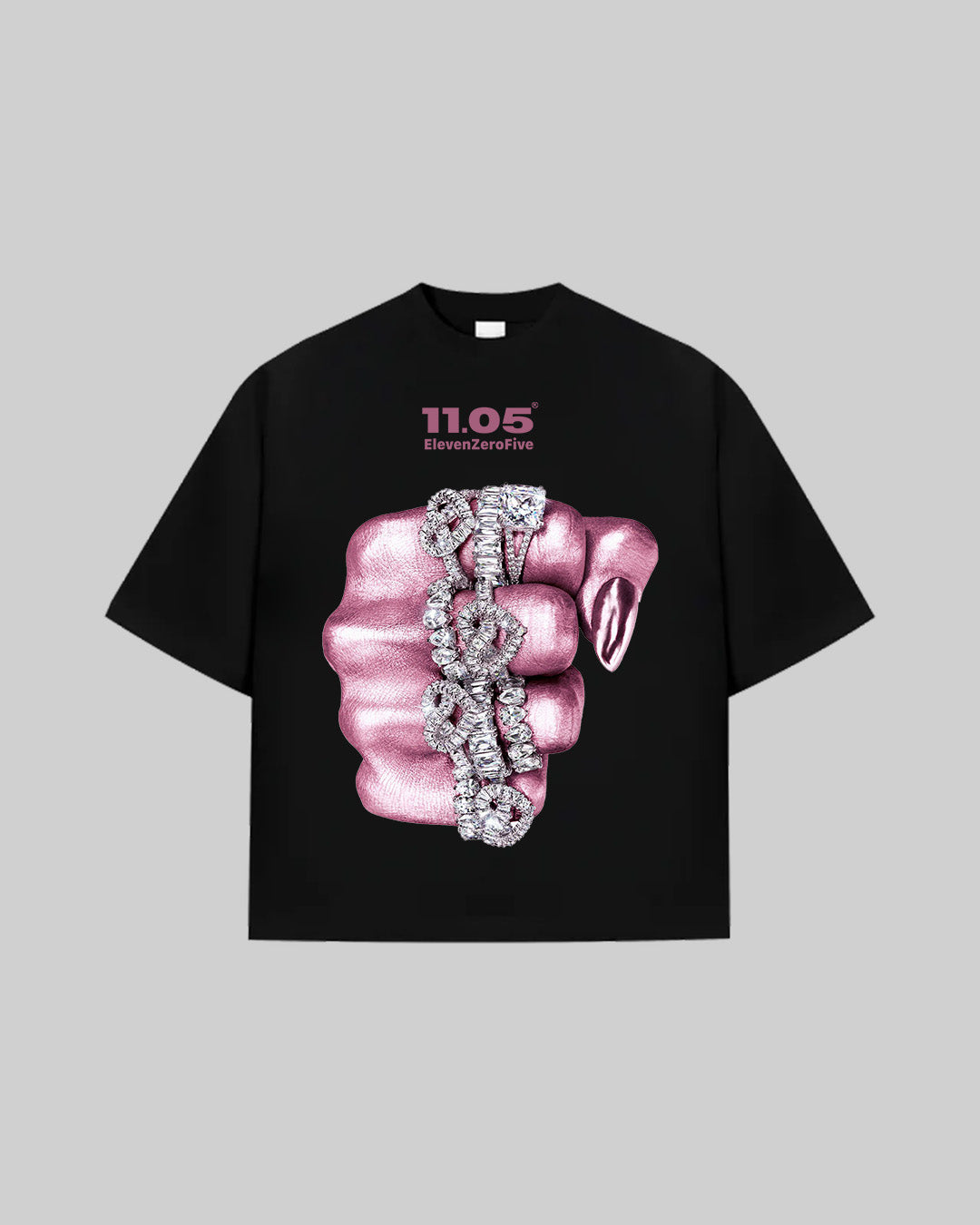 "FROZEN HOLD" T-Shirt, 280 GSM organic cotton, made in Italy