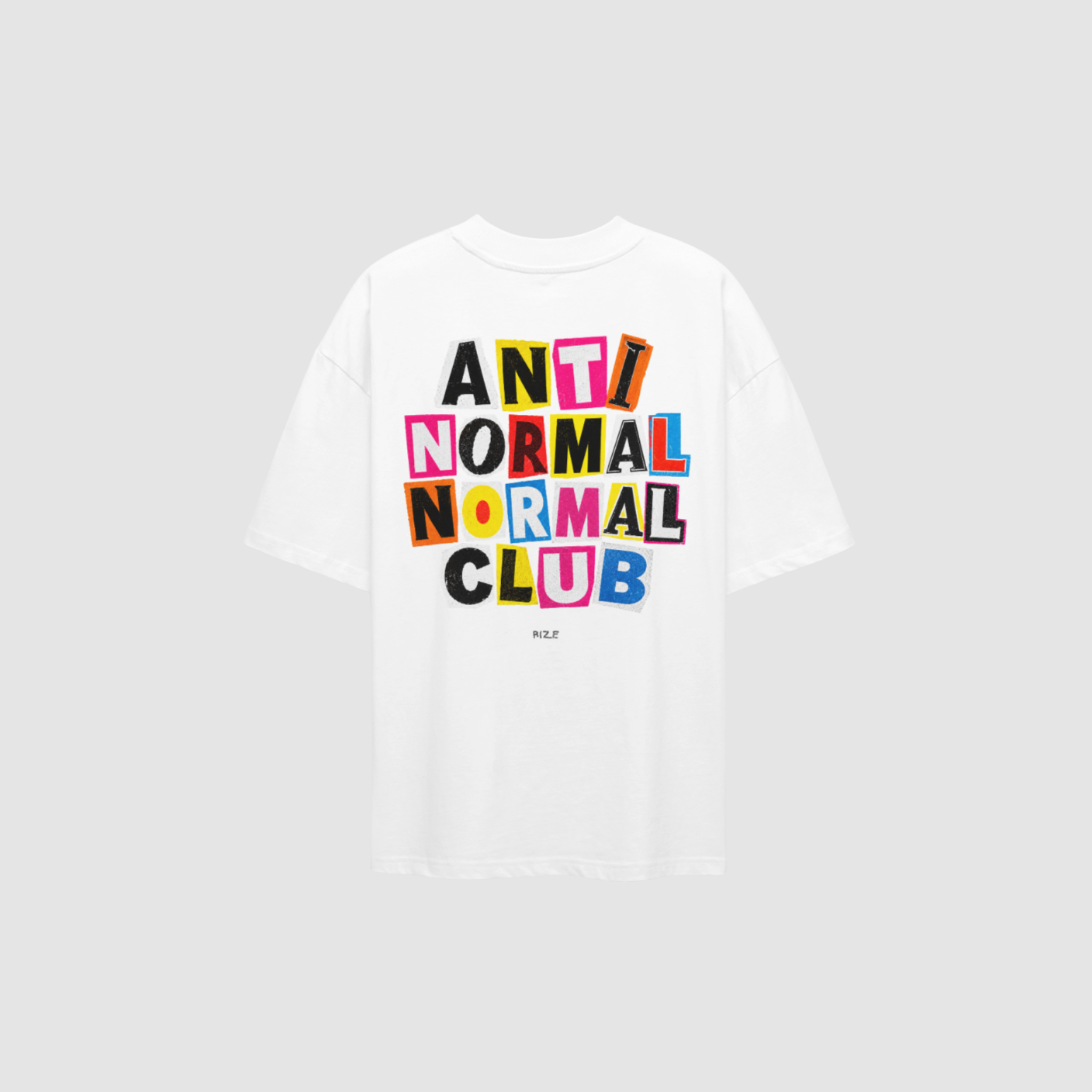 ANTI NORMAL CLUB TEE — RIZE