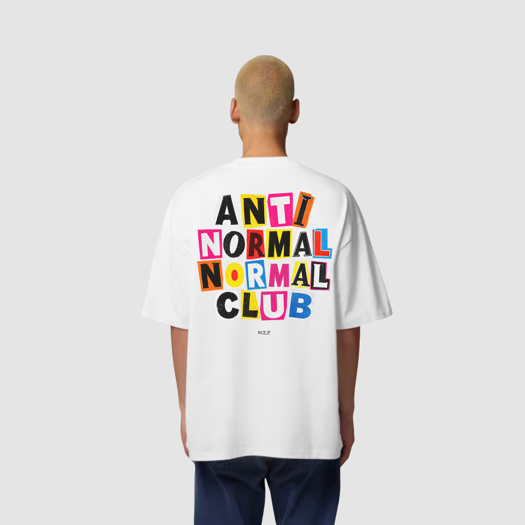 ANTI NORMAL CLUB TEE — RIZE
