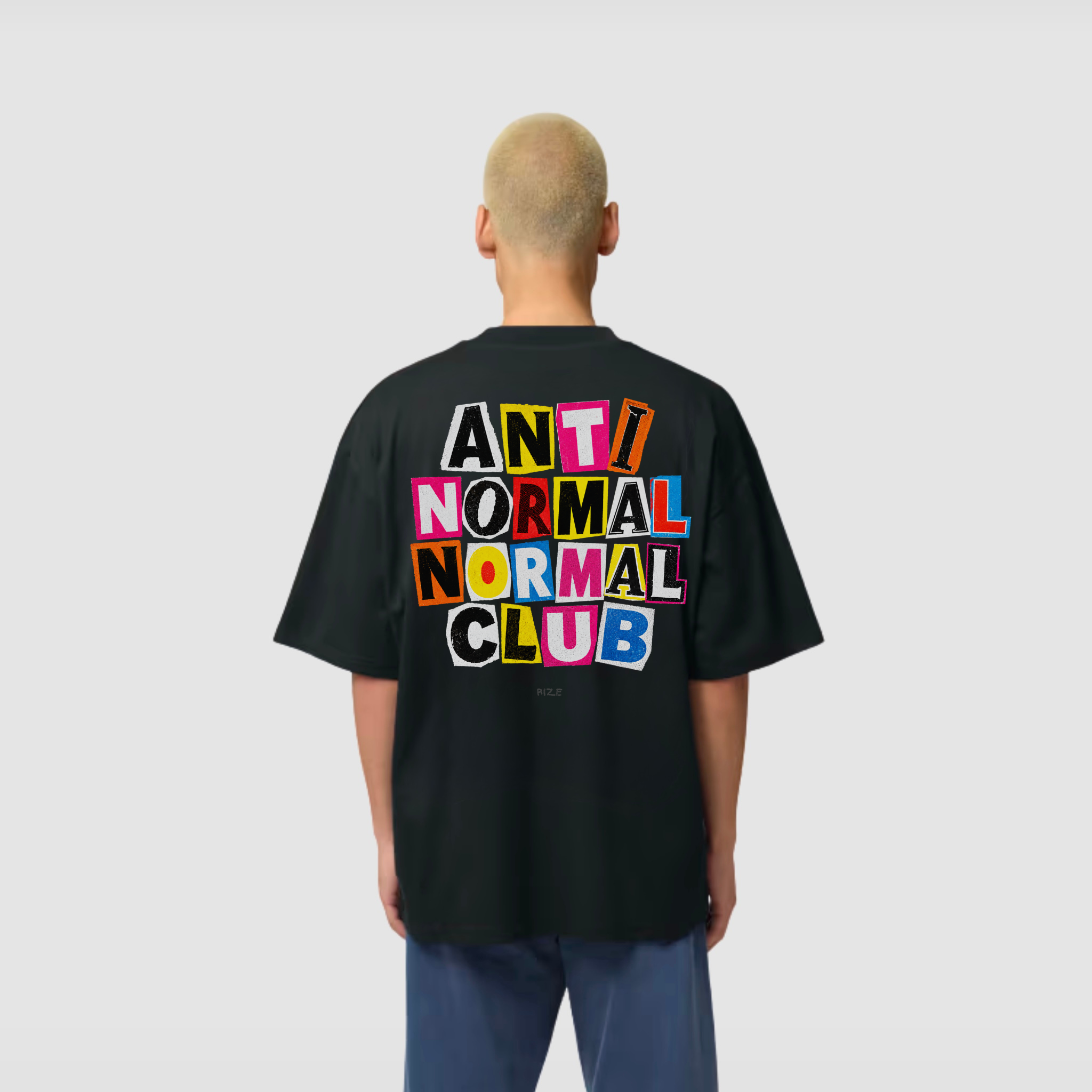 ANTI NORMAL CLUB TEE — RIZE