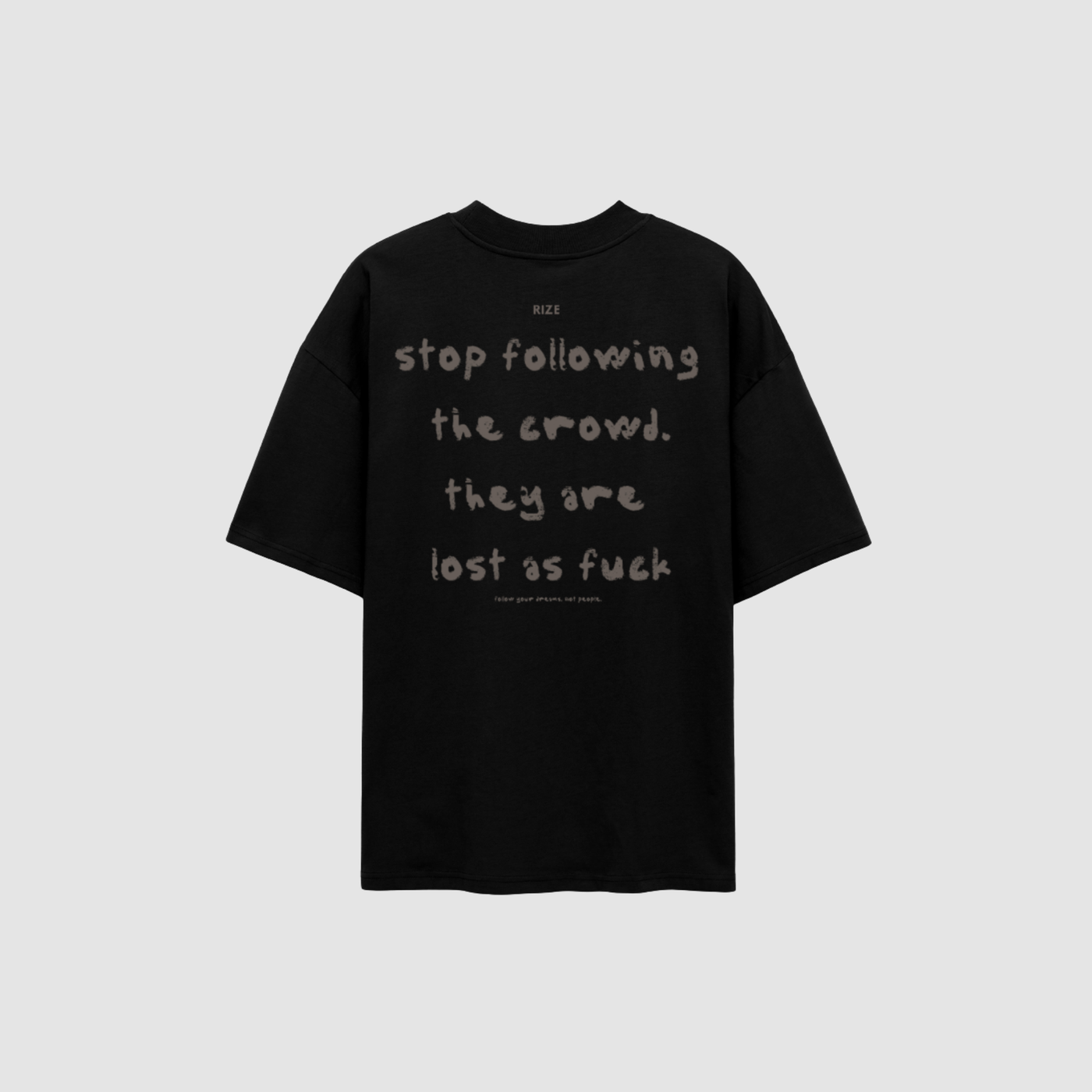 LOST CROWD TEE — RIZE