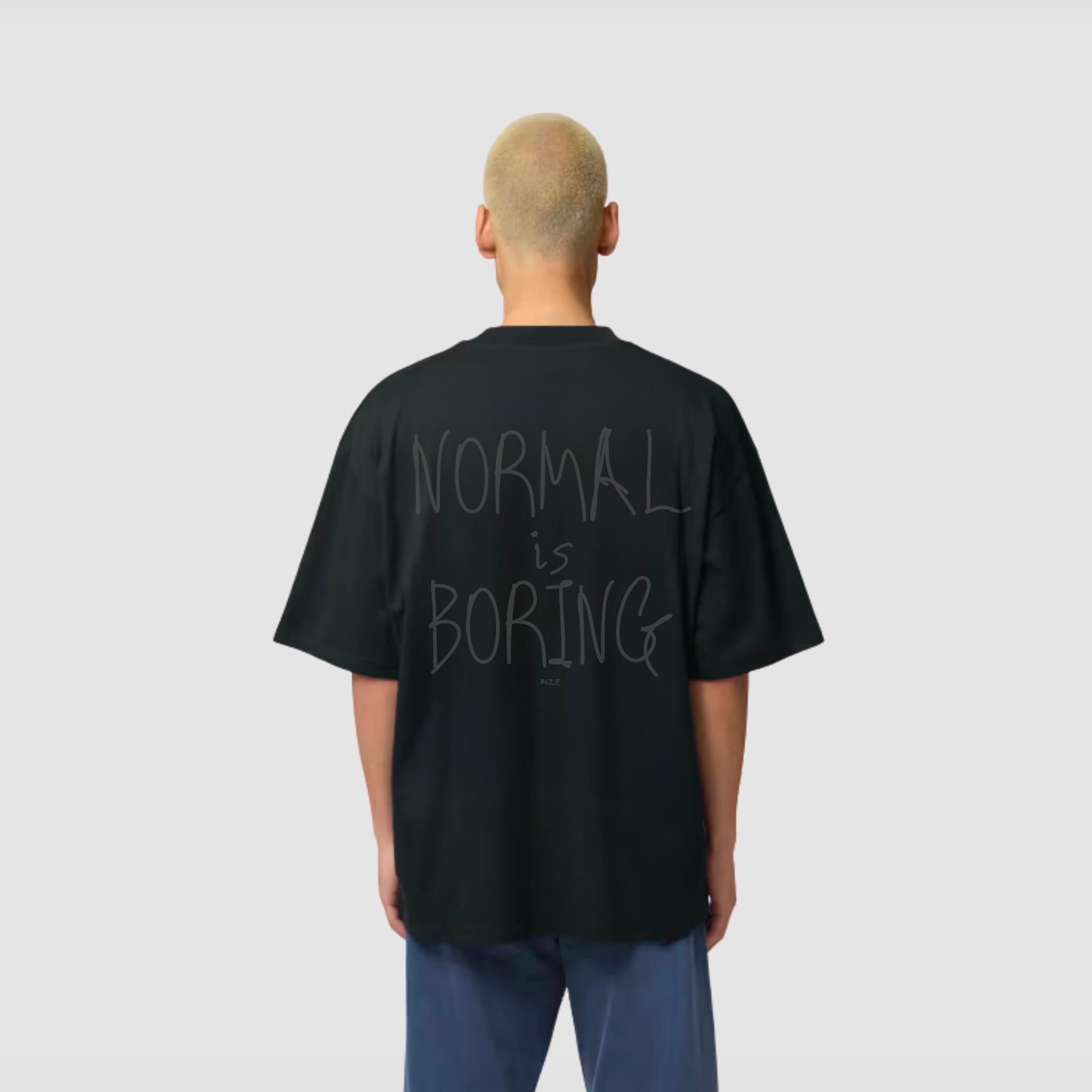 NORMAL IS BORING TEE — RIZE