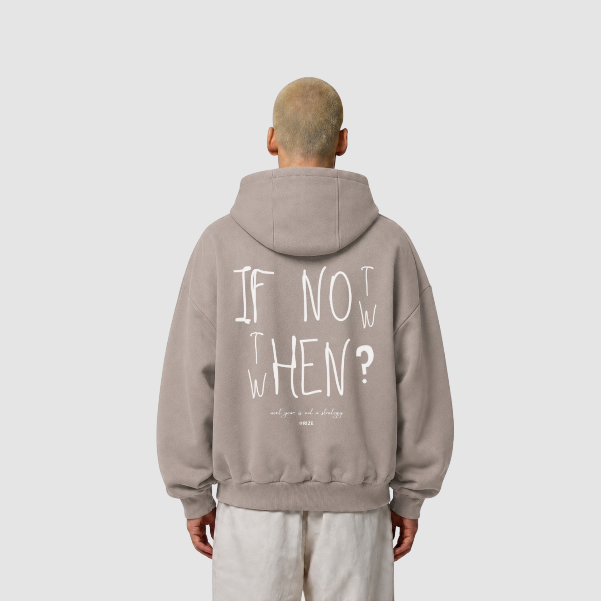 NOW OR NEVER HOODIE — RIZE