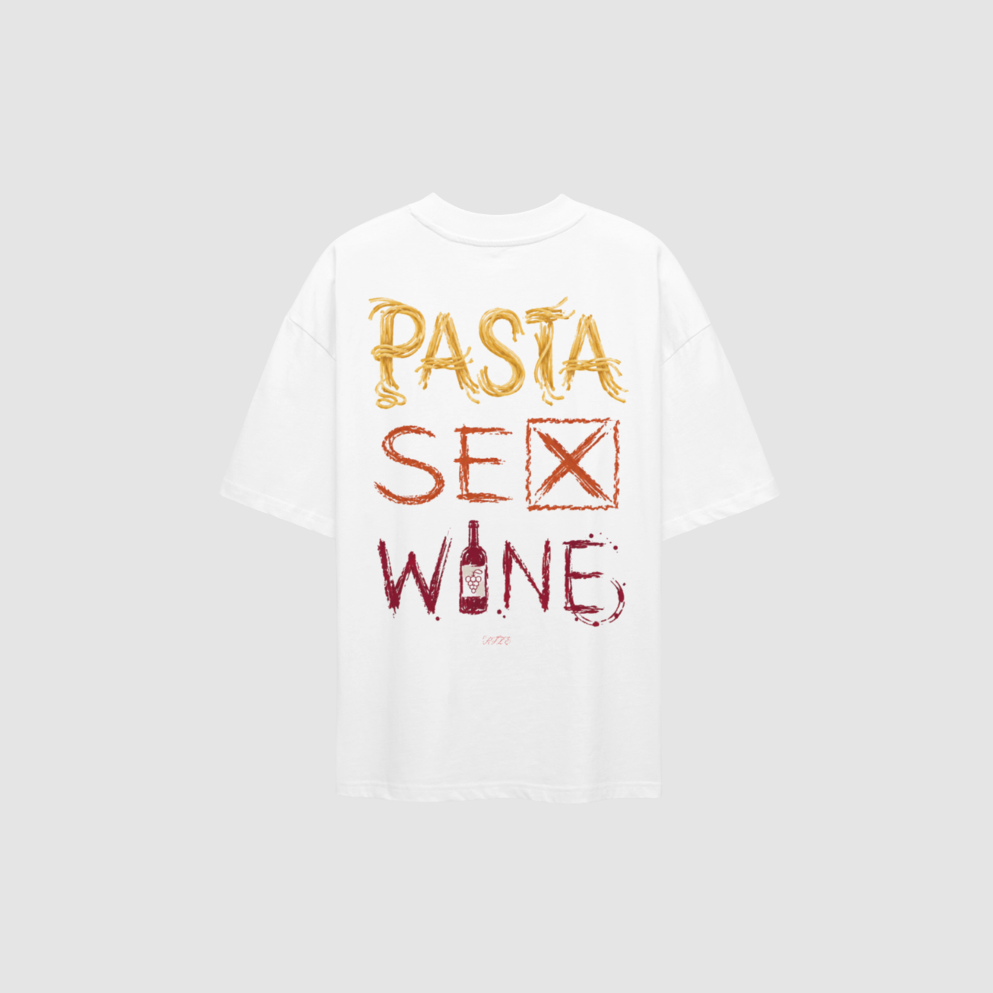 PASTA SEX WINE TEE — RIZE