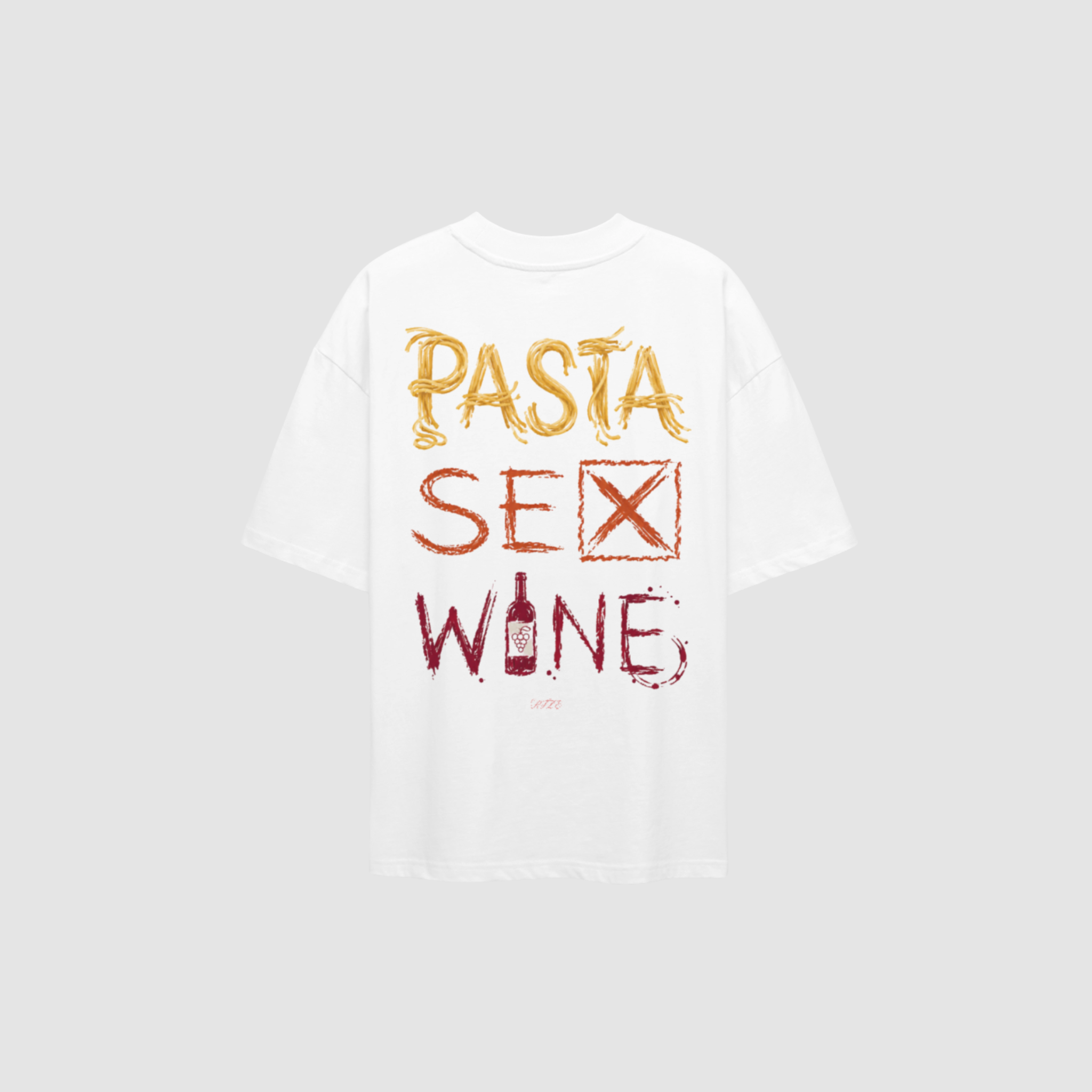 PASTA SEX WINE TEE — RIZE