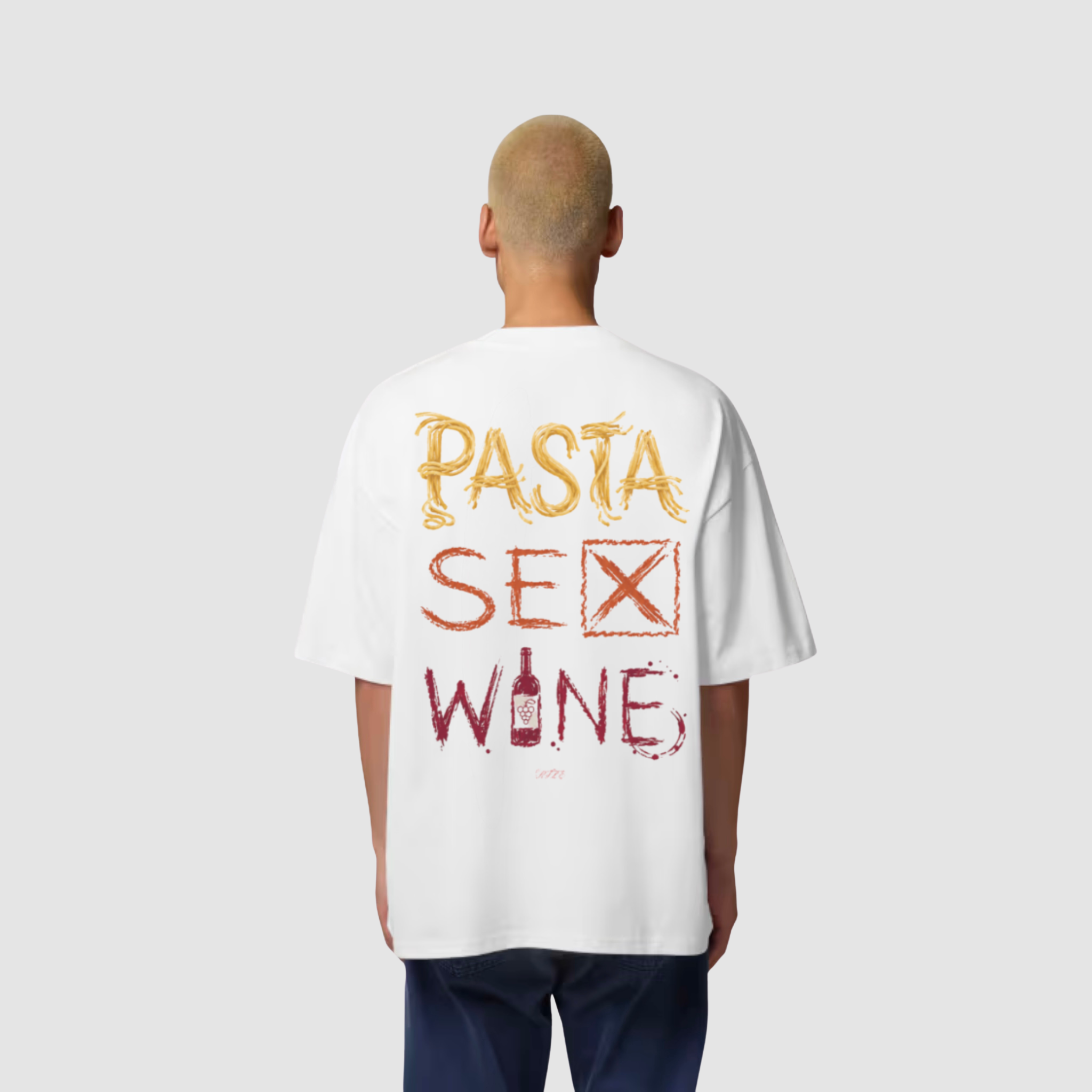 PASTA SEX WINE TEE — RIZE