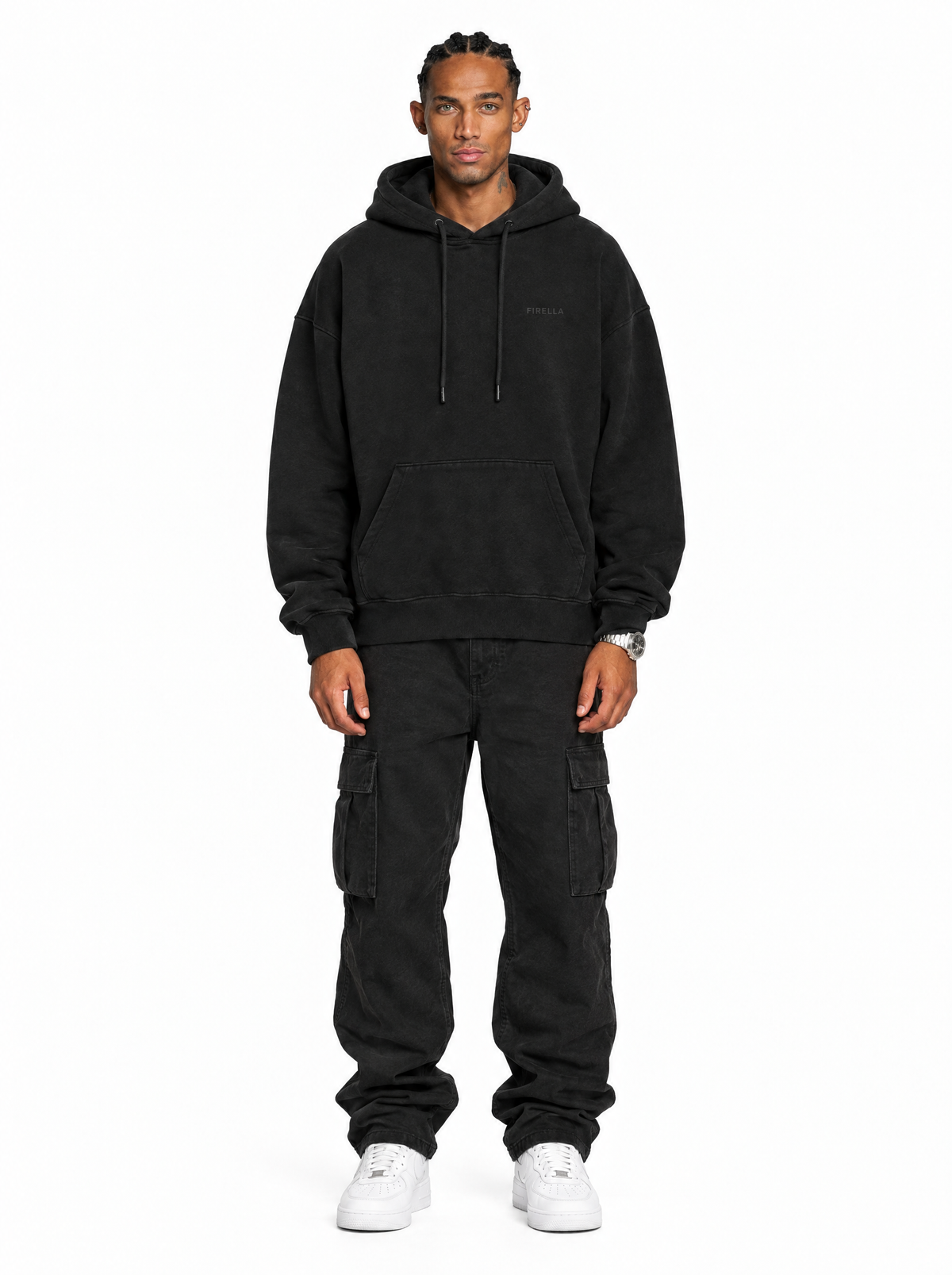 BUY STOCKS NOT TOYS HOODIE - Black - front