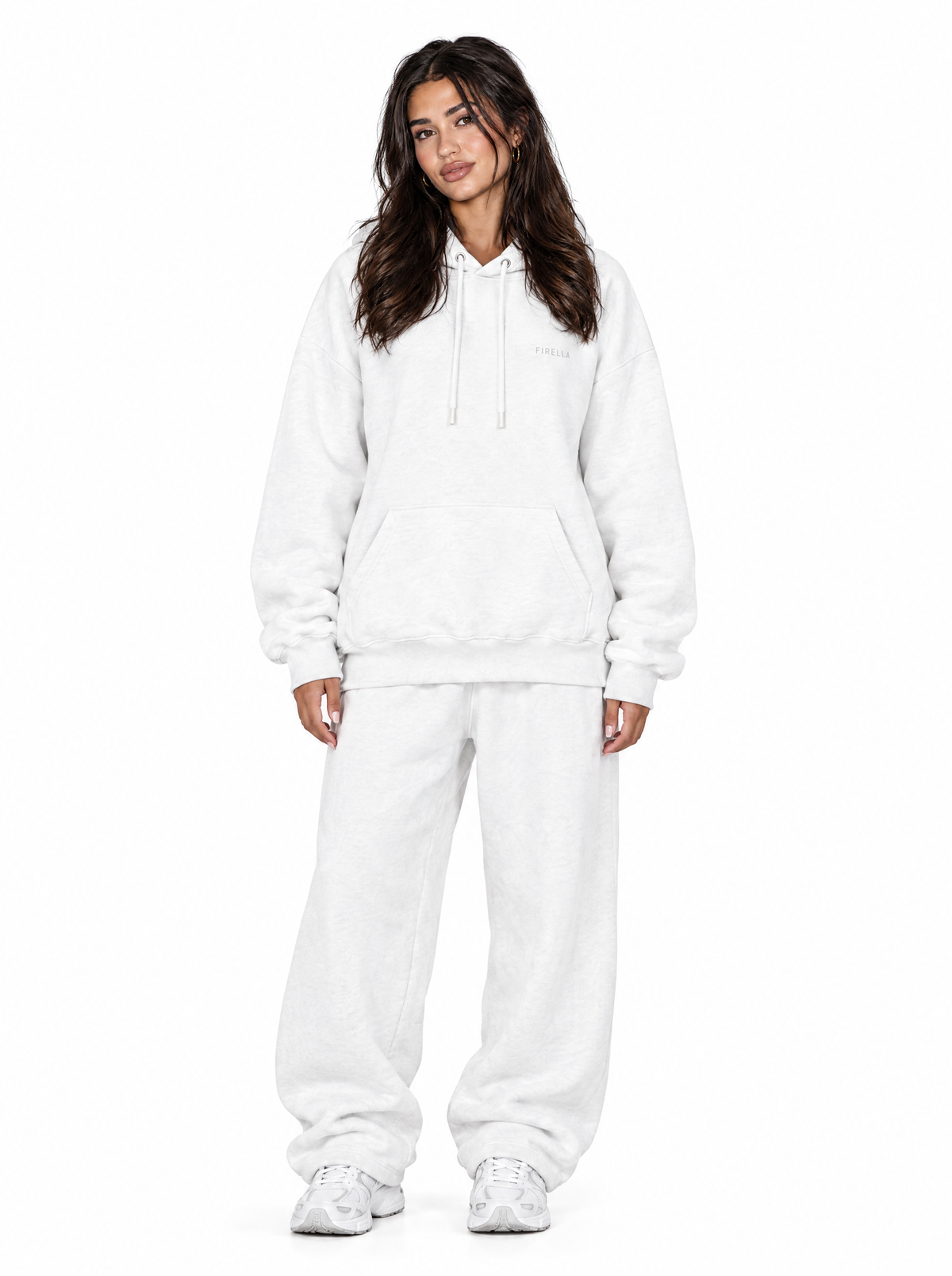 ANTI NORMAL CLUB HOODIE - White - front