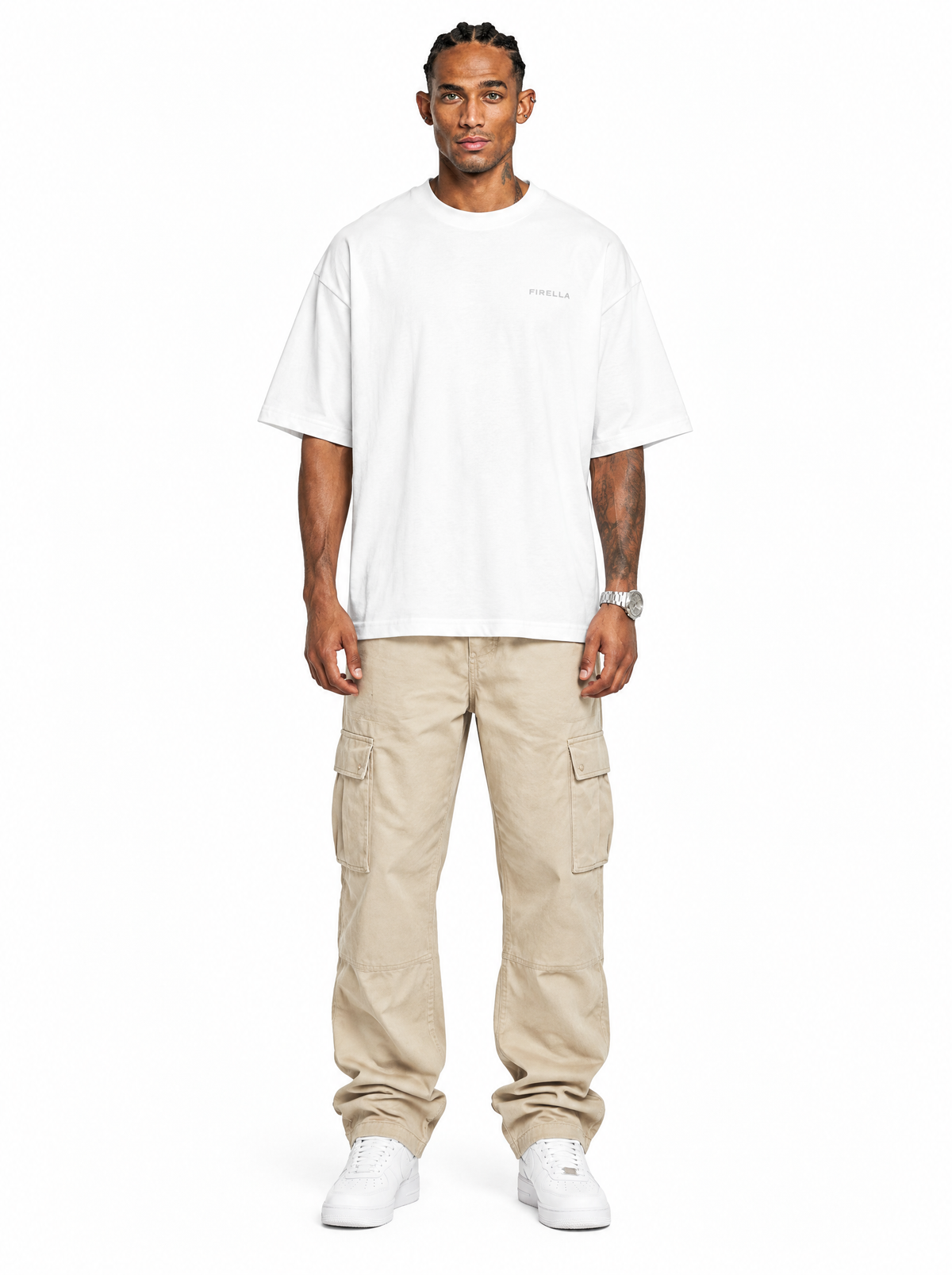 WHAT IF TEE - White - front