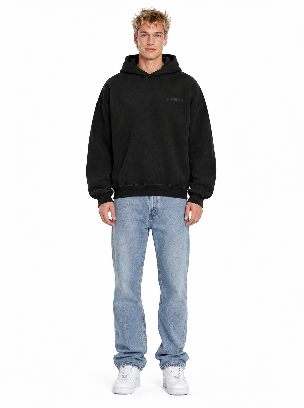 MAGIC HOODIE - Black - front