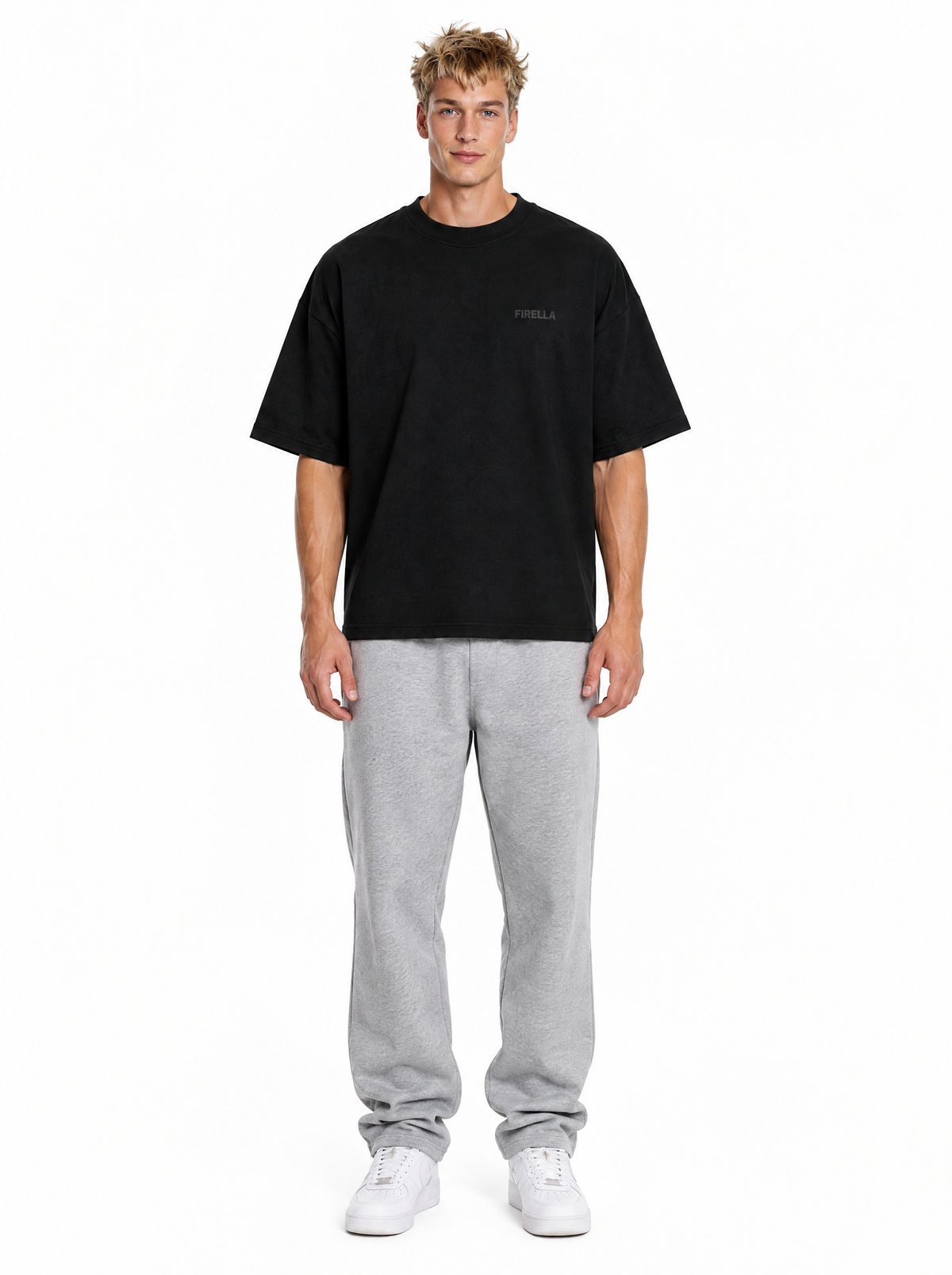 KILL HATE TEE - Black - front