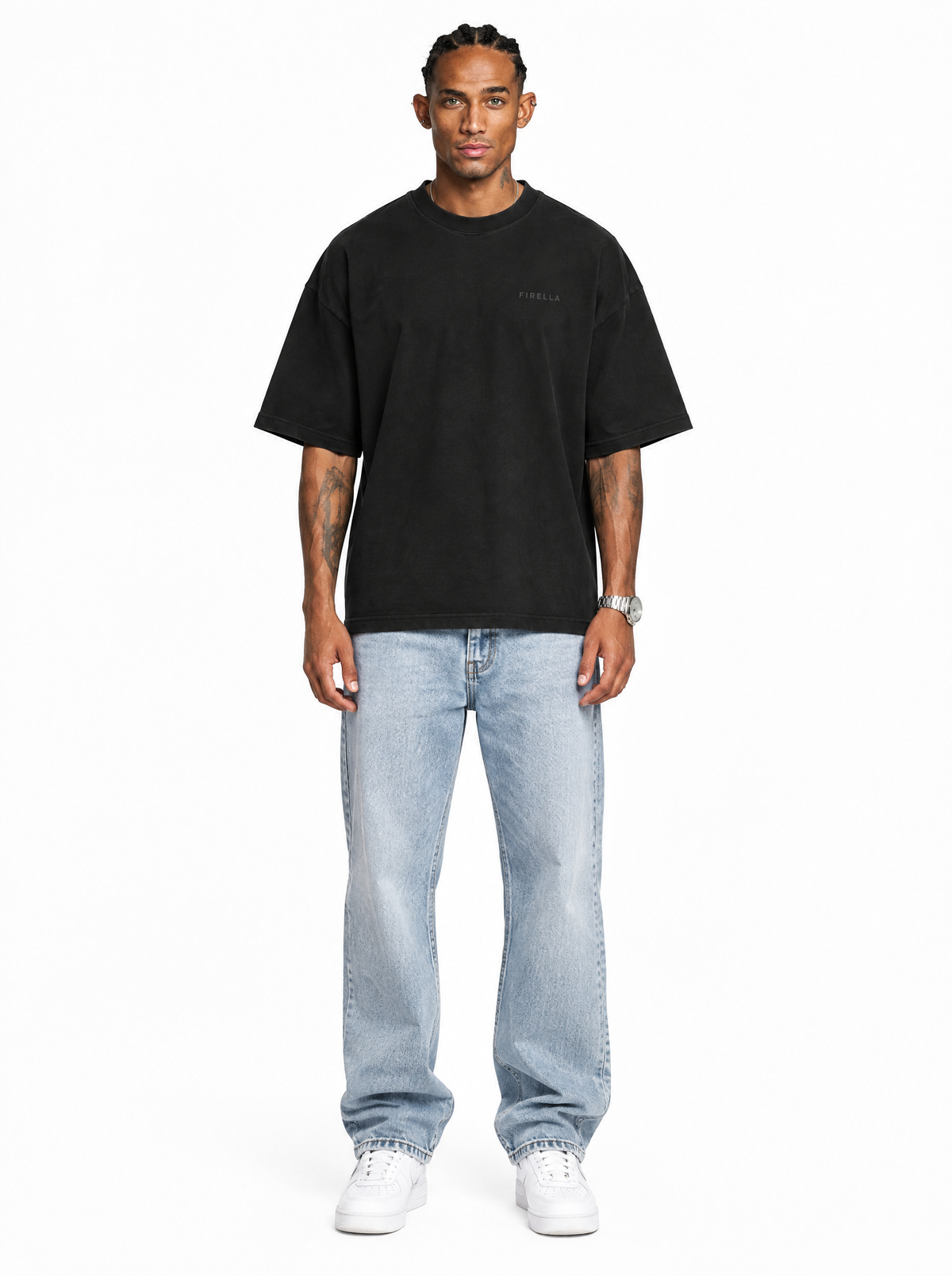 GENIUS TEE - Black - front