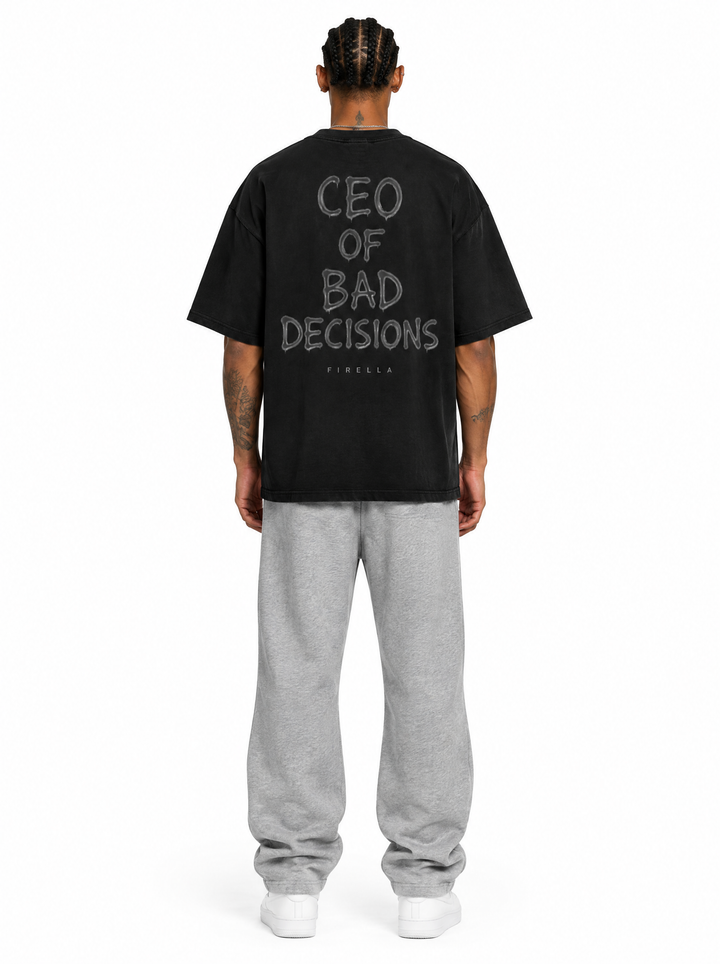 CEO TEE - Black - back