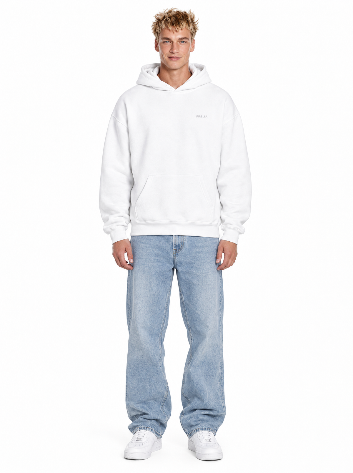 PASTA SEX WINE HOODIE - White - front